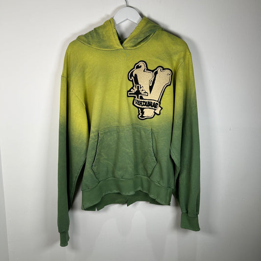 Vertabrae Green Patch Hoodie Size M