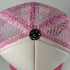 Chrome Hearts Pink Horseshoe Trucker Hat