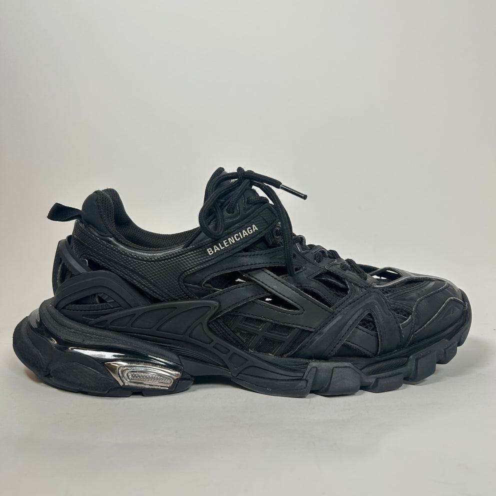 Balenciaga Triple Black Track 2 Sneaker Size 42