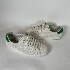 Gucci Green Ace Rhombus Sneaker Size 9