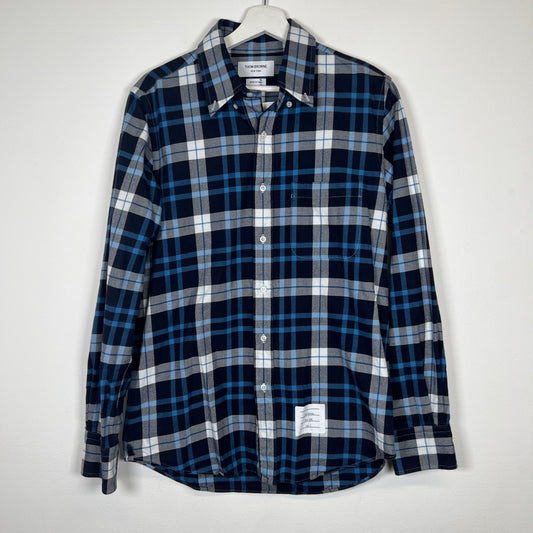 Thom Browne Blue Flannel Size 2