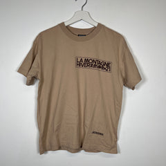 Jacquemus 'Hiver' Brown T-Shirt Size S