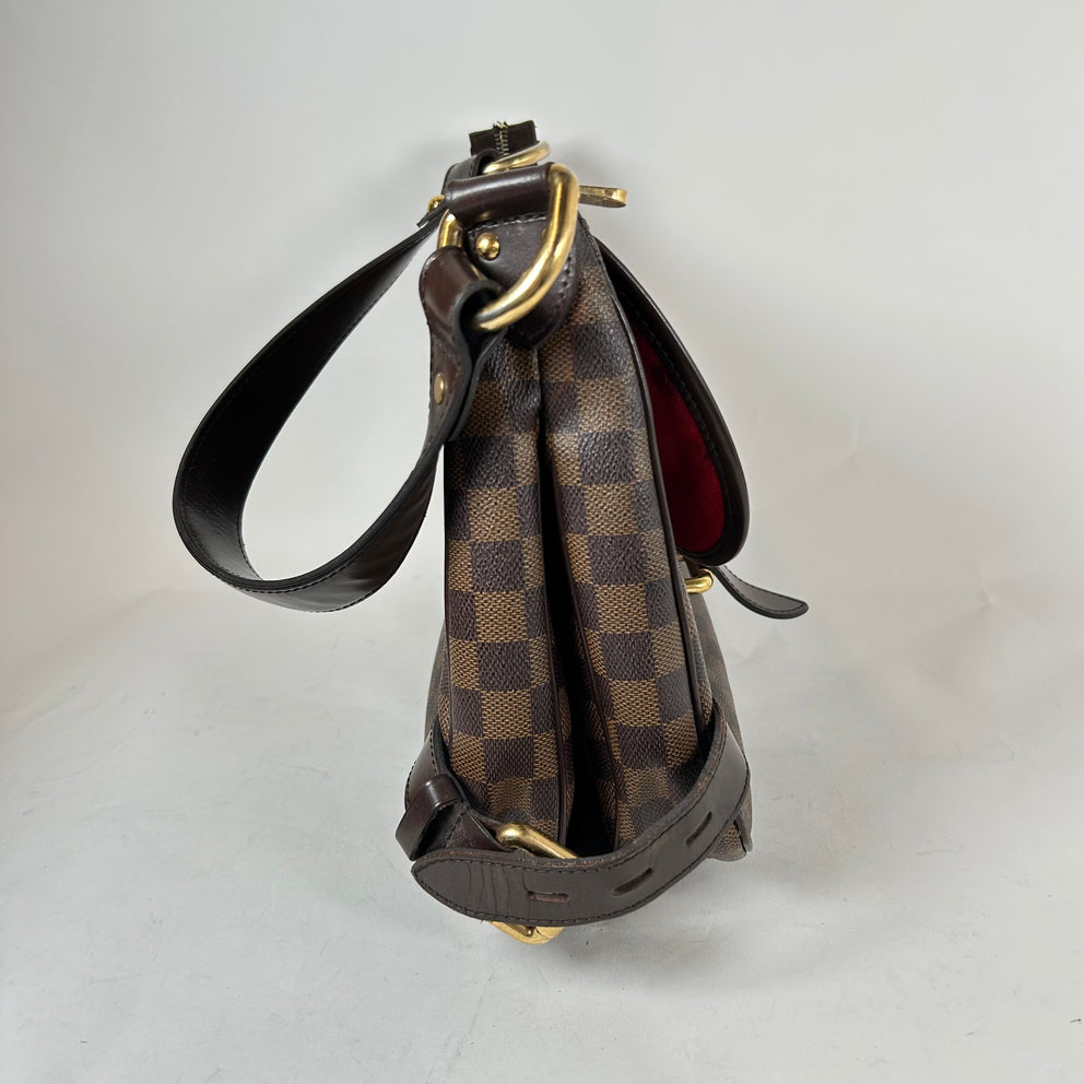 Louis Vuitton Vintage Damier Ebene Highbury Shoulder Bag