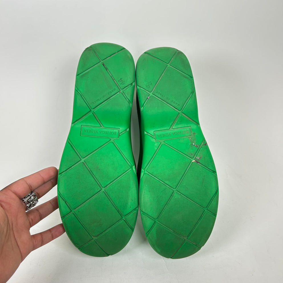 Bottega Veneta Green Puddle Boots Size 44