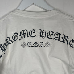 Chrome Hearts Back Spell-out Logo T-Shirt Size M