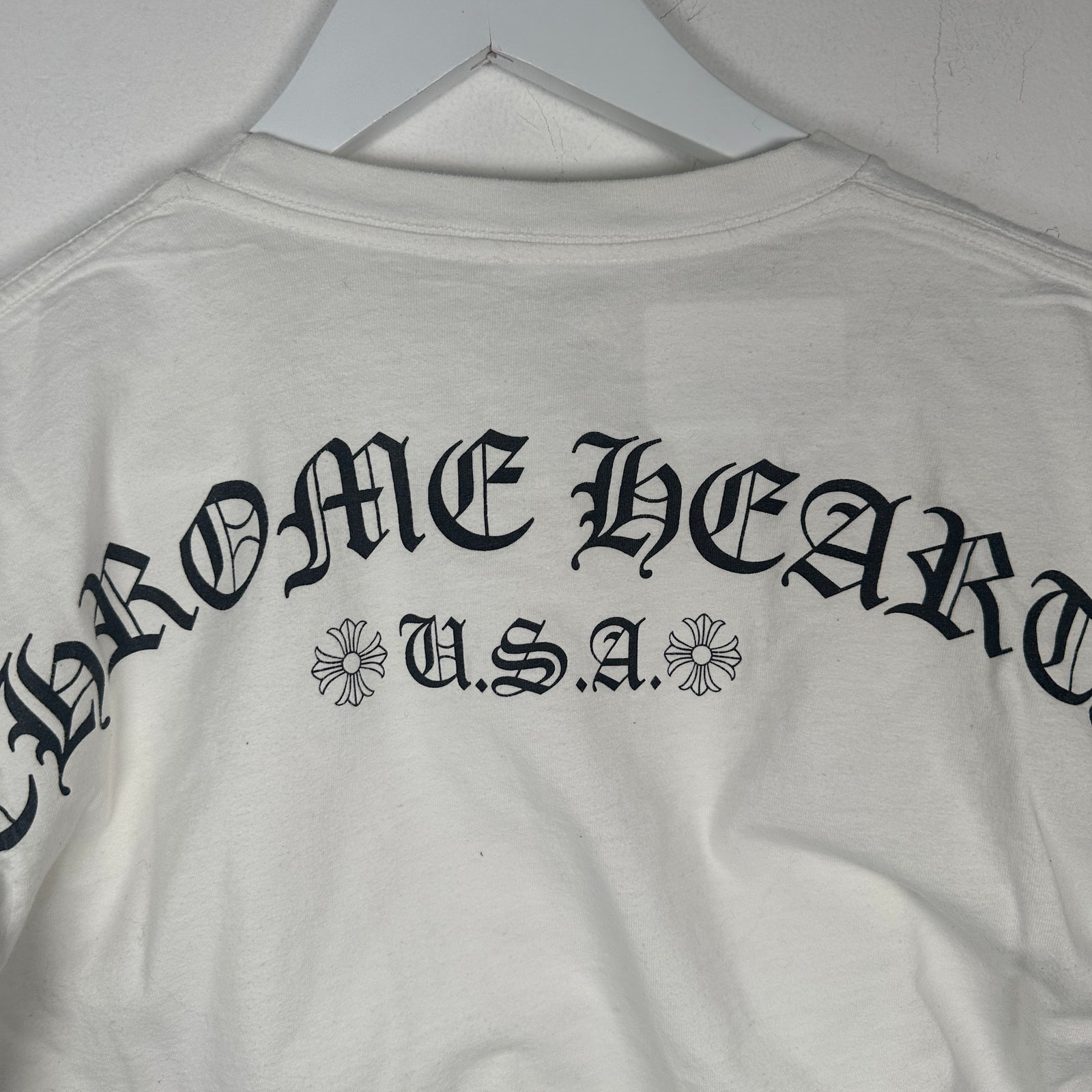 Chrome Hearts Back Spell-out Logo T-Shirt Size M