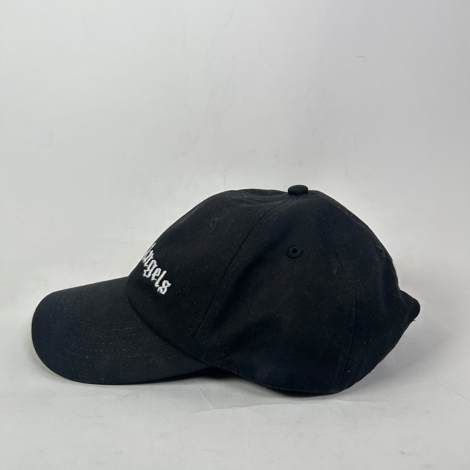Palm Angels Black Logo Hat