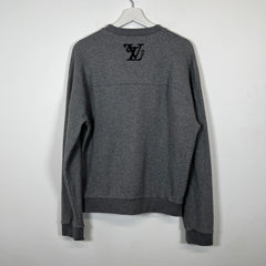 Louis Vuitton x Nigo Grey Spell-out Logo Crewneck Size S
