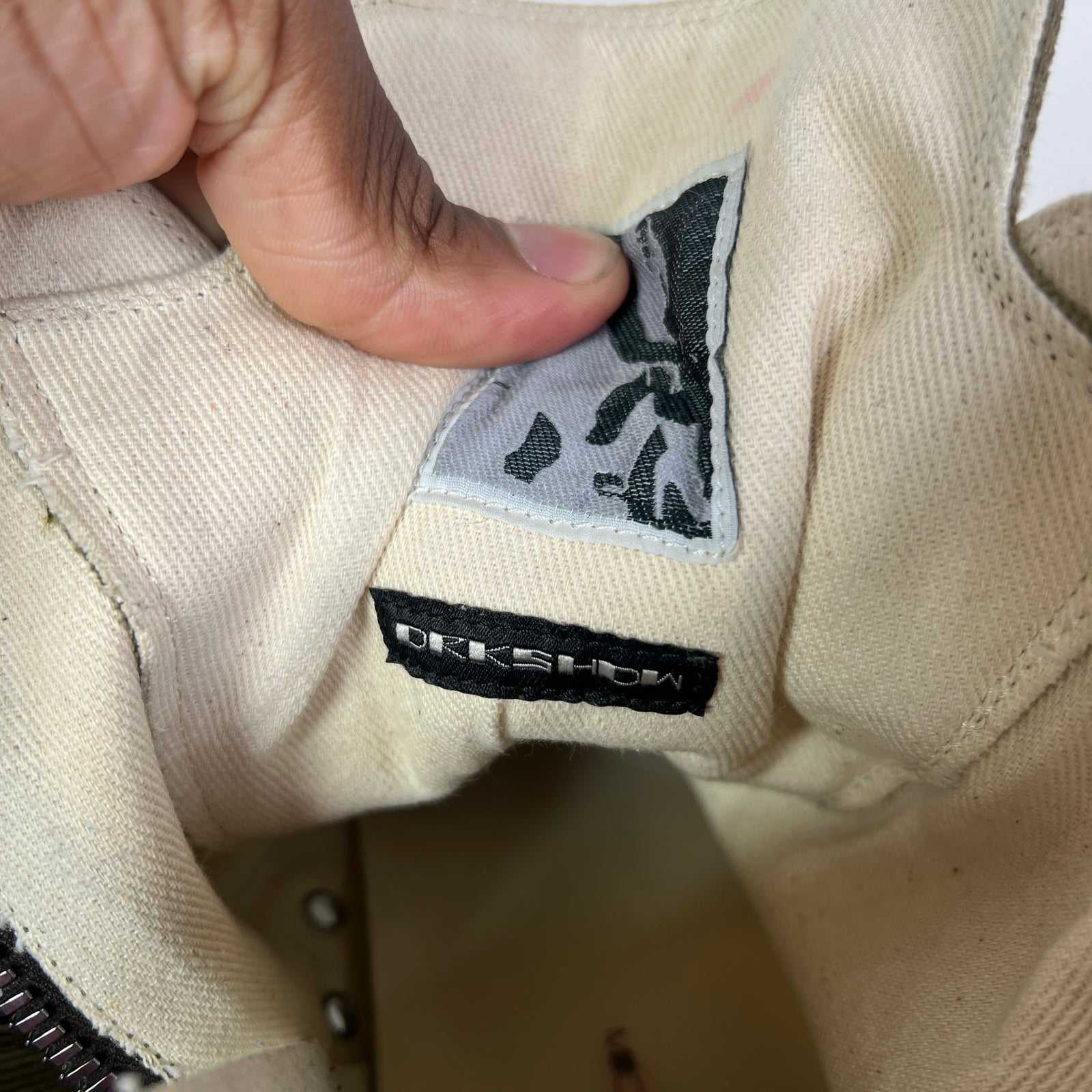 Rick Owens DRKSHDW Gimp High-Top Ramones