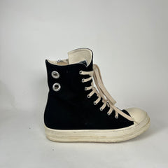 Rick Owens Black Gimp Ramones Size 39