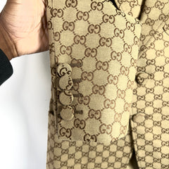 Gucci GG Monogram Canvas Two Piece Suit
