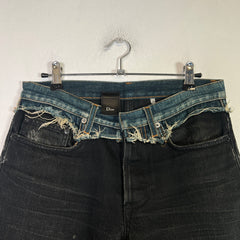 Dior Homme AW06 'These Grey Days' Cummerbund Jeans Size 28