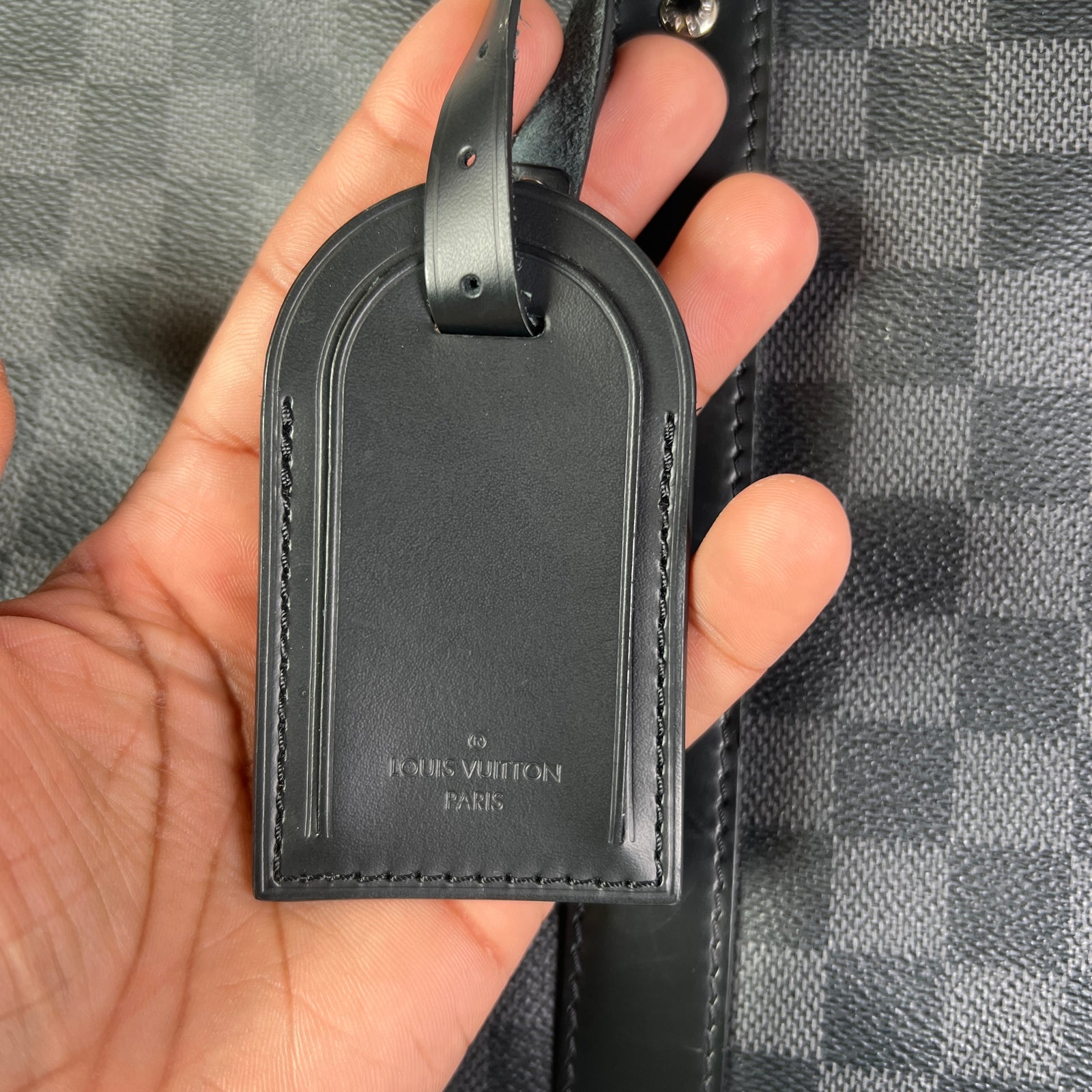 Louis Vuitton Damier Graphite Keepall Bandouliere 55
