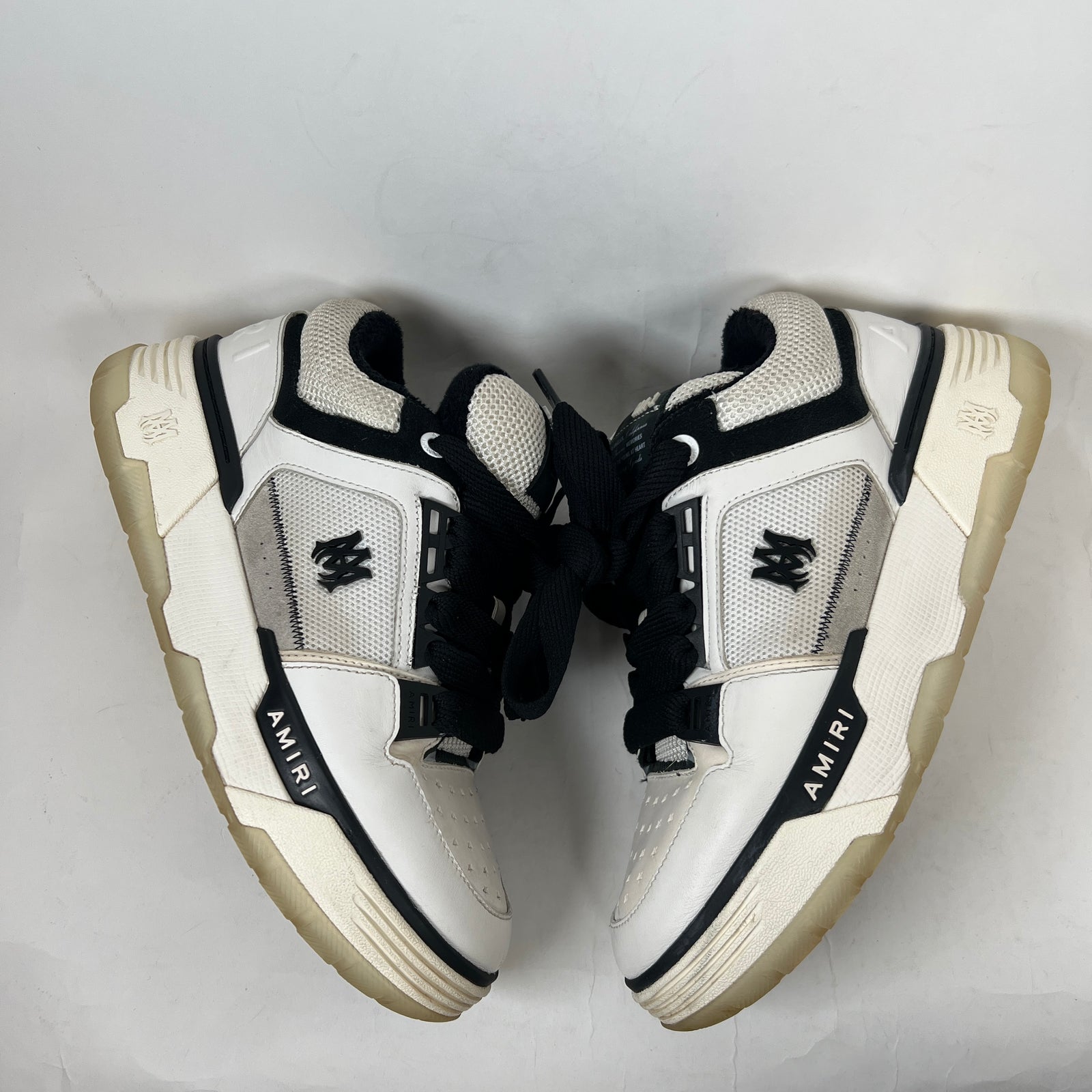 Amiri White/Black MA-1 Sneaker Size 42