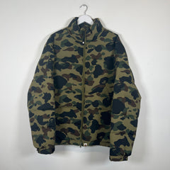 Bape Puffer Camo Size XL