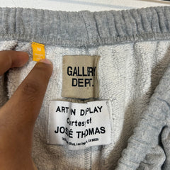 Gallery Dept Grey Logo Sweatpants Size M