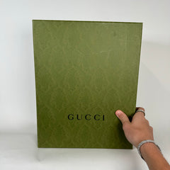 Gucci Beige Mouth Print Rhyton Sneakers Size 9