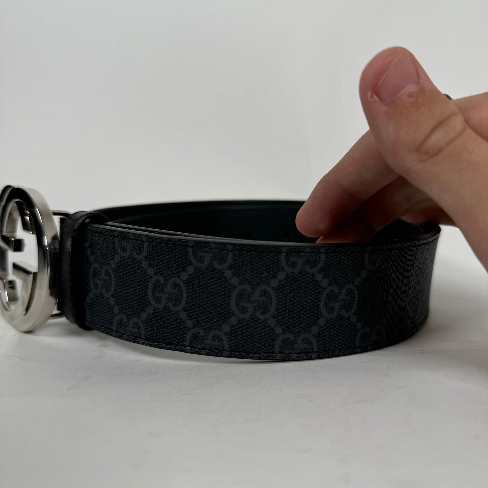 Gucci GG Supreme Belt Size 90