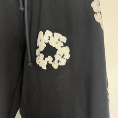 Denim Tears Black Wreath Sweatpants Size L