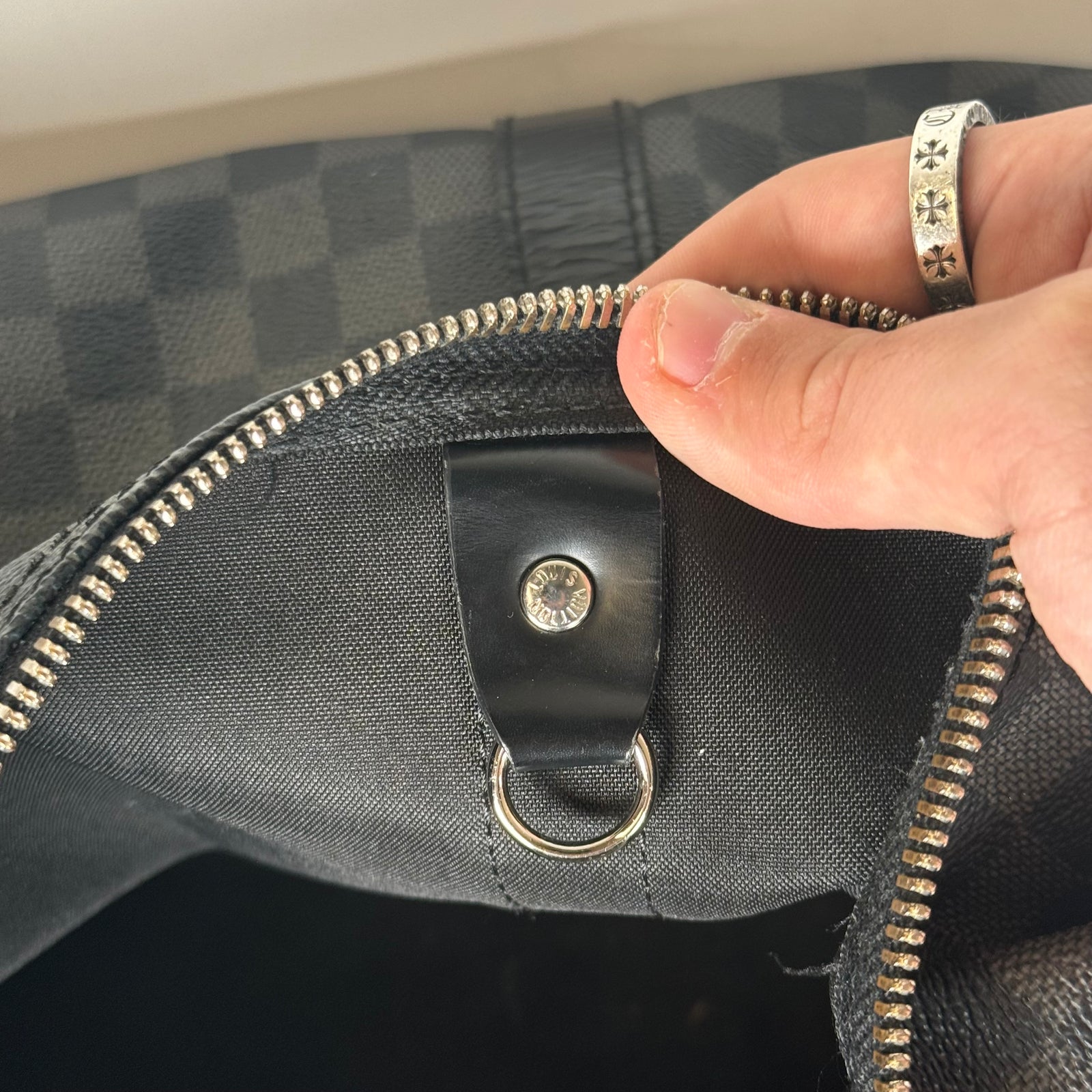Louis Vuitton Damier Graphite Keepall 50