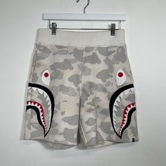 Bape White Glow Shorts Size S