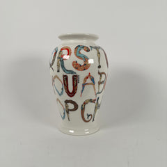 Supreme Alphabet Vase