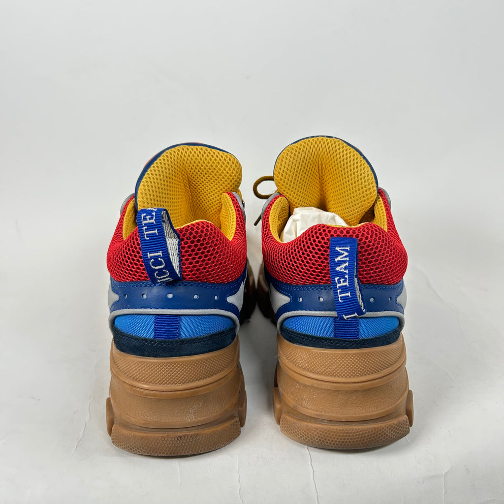 Gucci Blue/Red Flashtrek Sneaker Size GG 8.5