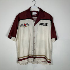 Rhude World Champ Racing Silk Shirt Size M