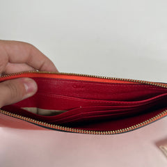 Chloe Salmon Clutch