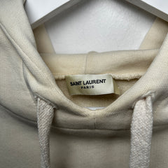 Saint Laurent Paris Beige Waiting for Sunset Hoodie Size M