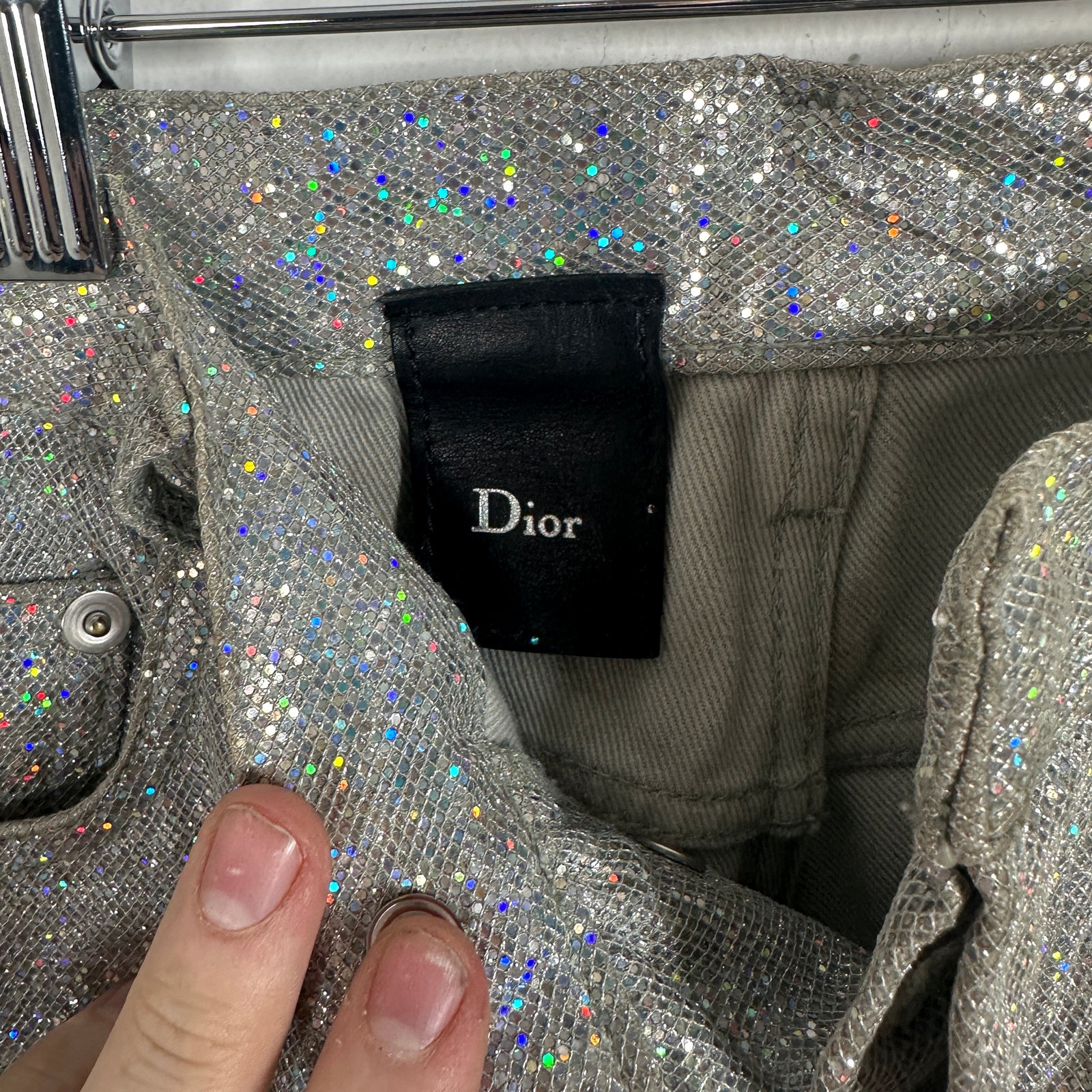 Dior SS06 Glitter Jeans Size 28
