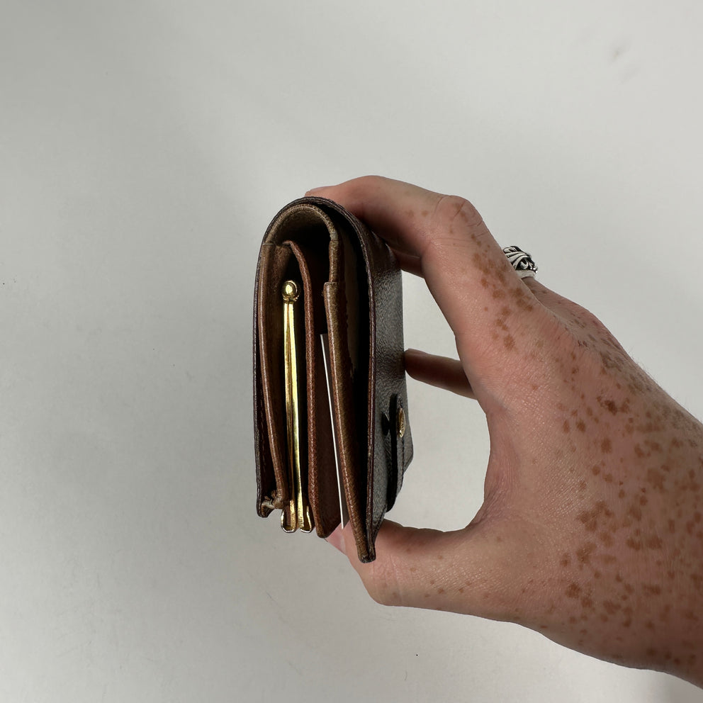 Louis Vuitton Monogram French Purse Snap Wallet