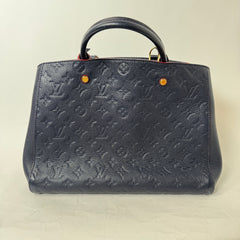 Louis Vuitton Navy Montaigne GM Monogram Empreinte