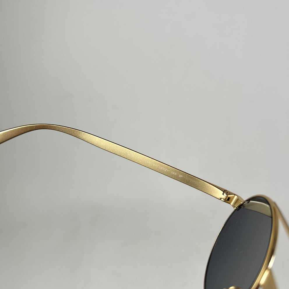 Versace Polarized Circular Sunglasses