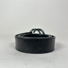 Gucci Black Signature Logo Belt