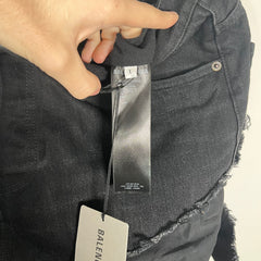 Balenciaga AW21 'Afterworld' Slashed Jeans Size L
