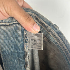 Number (N)ine Mudwash Distressed Skinny Jeans Size 2