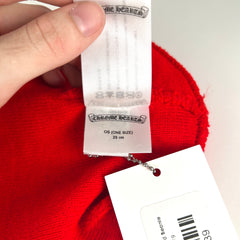 Chrome Hearts Cemetary Red Beanie