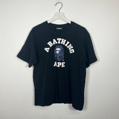 Bape Navy Head T-Shirt Size M
