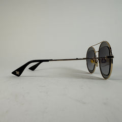 Gucci Gold Frame Circle Lense Glasses