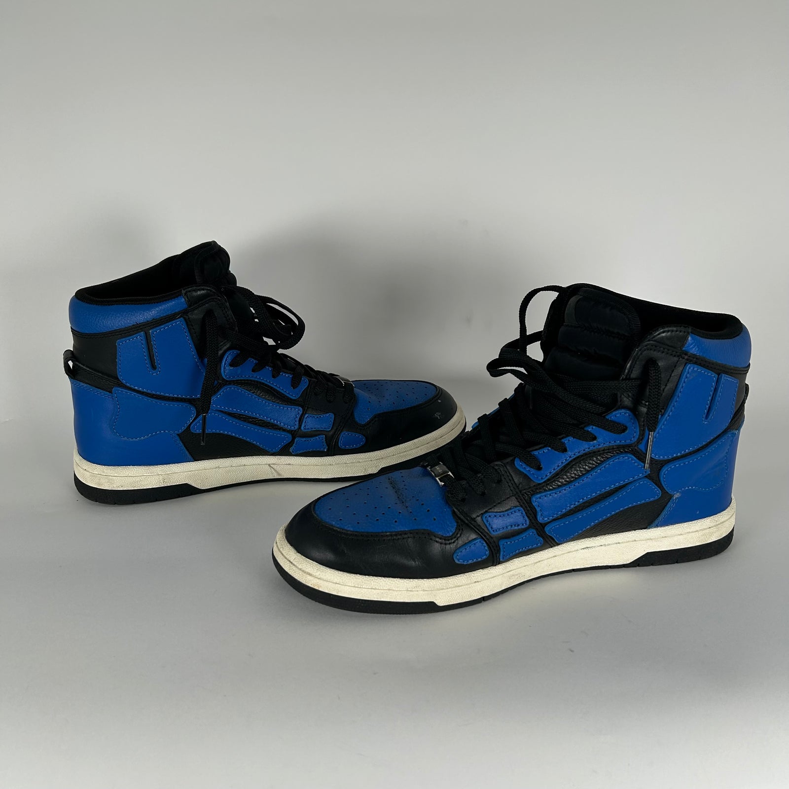 Amiri Royal Bone Hightops Size 44