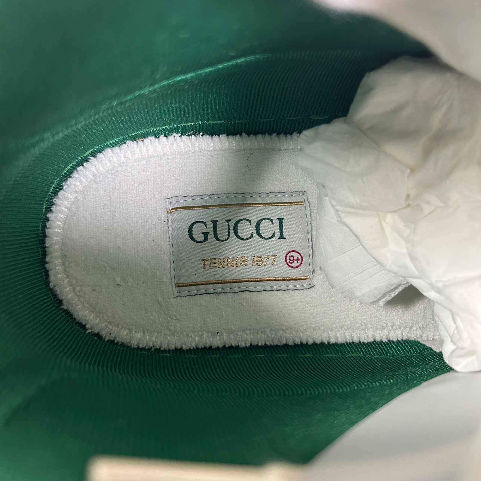 Gucci Tennis 1977 Canvas High-Top Sneakers