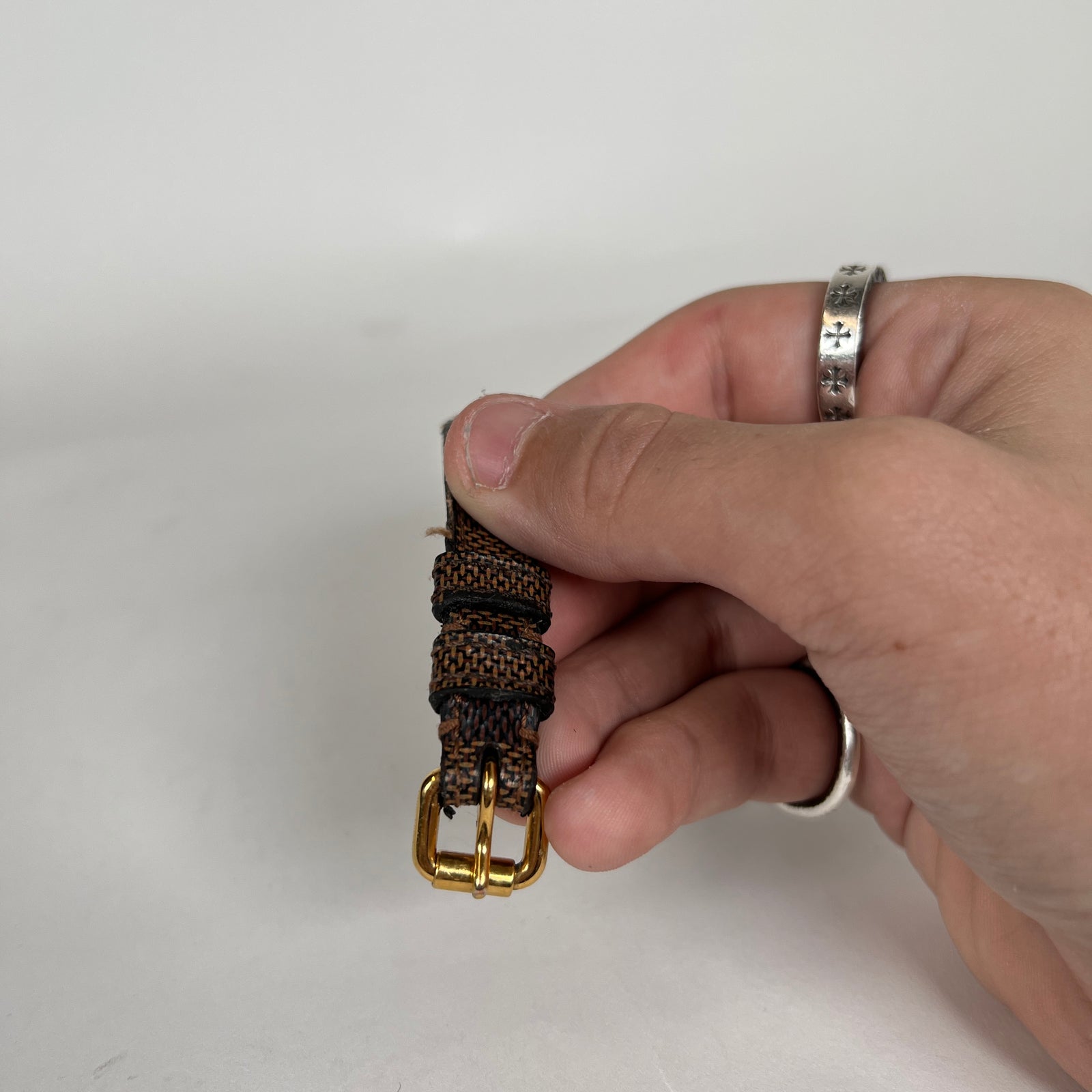 Louis Vuitton Damier Wrap Bracelet