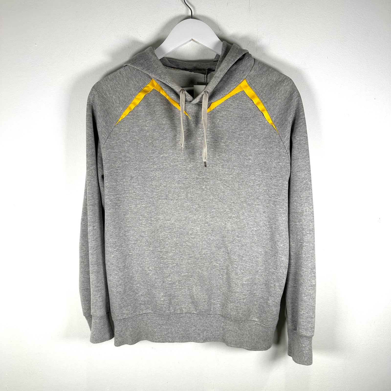 Dior Homme Grey/Yellow Striped Hoodie Size S