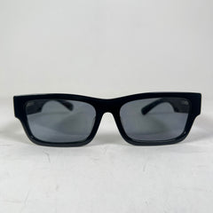 Prada Black PR A03S Rectangular Sunglasses