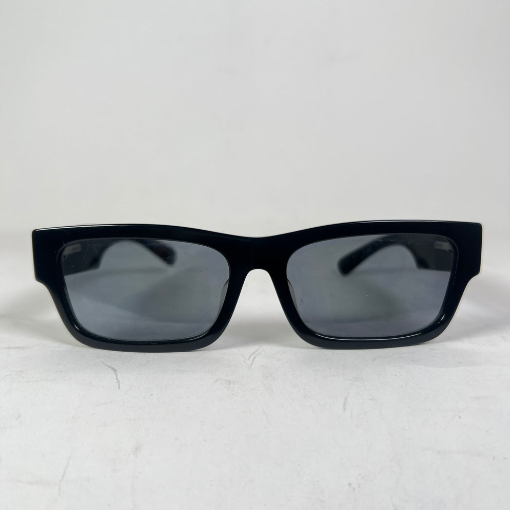 Prada Black PR A03S Rectangular Sunglasses