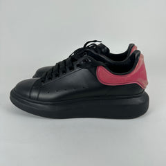 Alexander Mcqueen Black/Pink Low-Top Sneaker Size 10