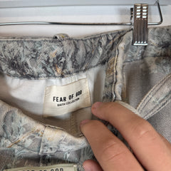 Fear of God Ghost Camo Denim Jujitsu Pants Size XL