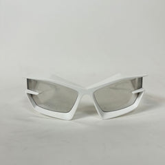 Givenchy White Matte Giv-Cut Sunglasses