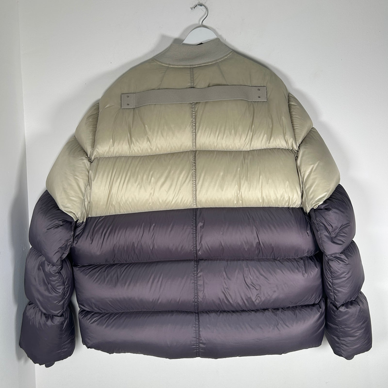 Rick Owens FW21 Gethsemane Pearl/Eggplant Puffer Size XL
